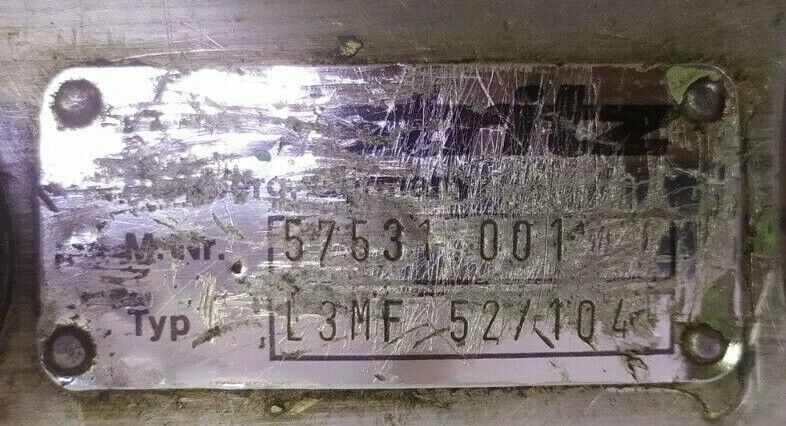 Leistritz L3MF 52/104 Triple screw pump
