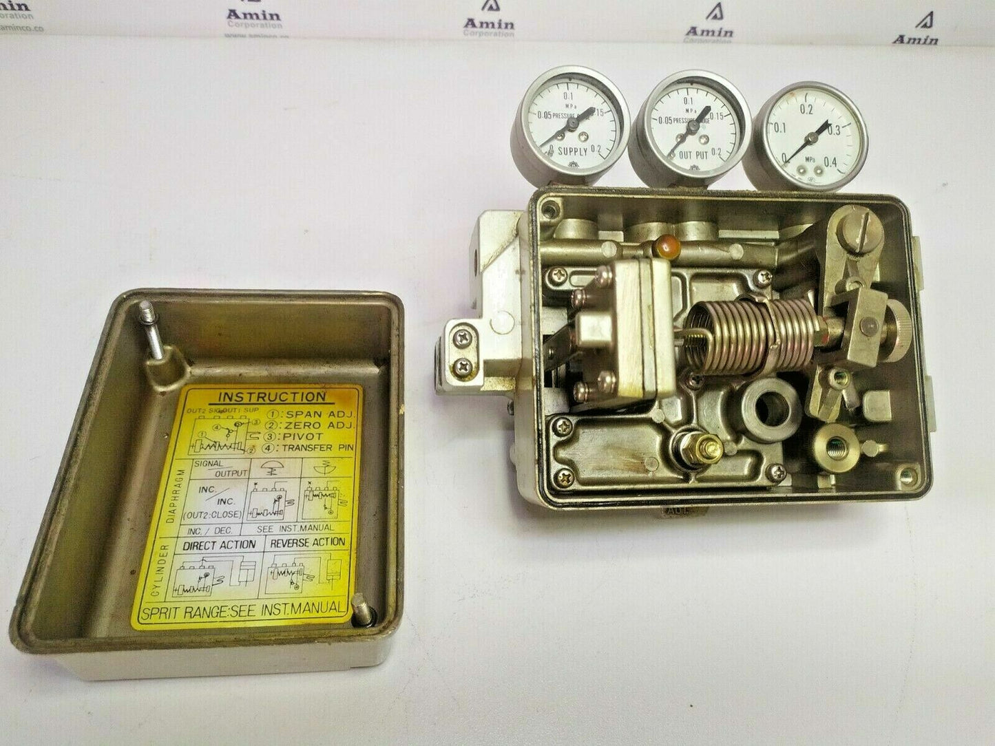 Nakakita NS737S-D Double acting lever type Positioner