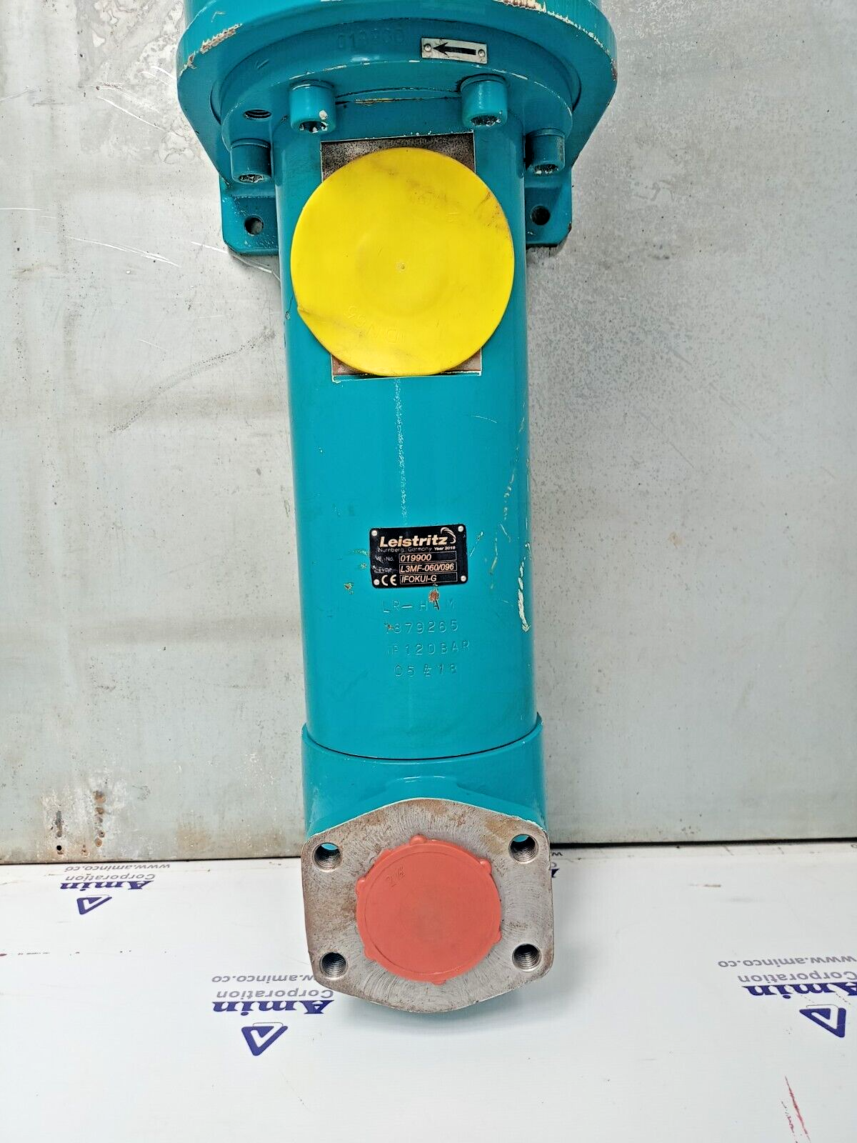 Leistritz L3MF-060/096 Triple screw pump with 4/4.8 kW 50/60 hz motor - NEW 2018