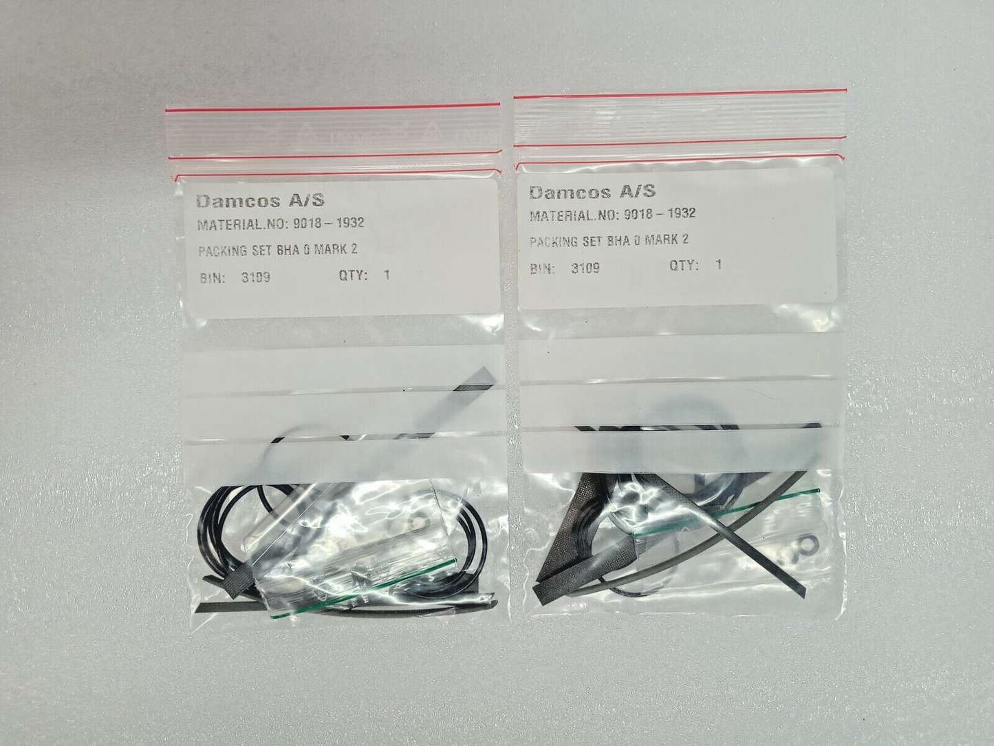 Damcos BHA0-MARK2 Actuator Packing set/Seal kit P/N: 9018-1932