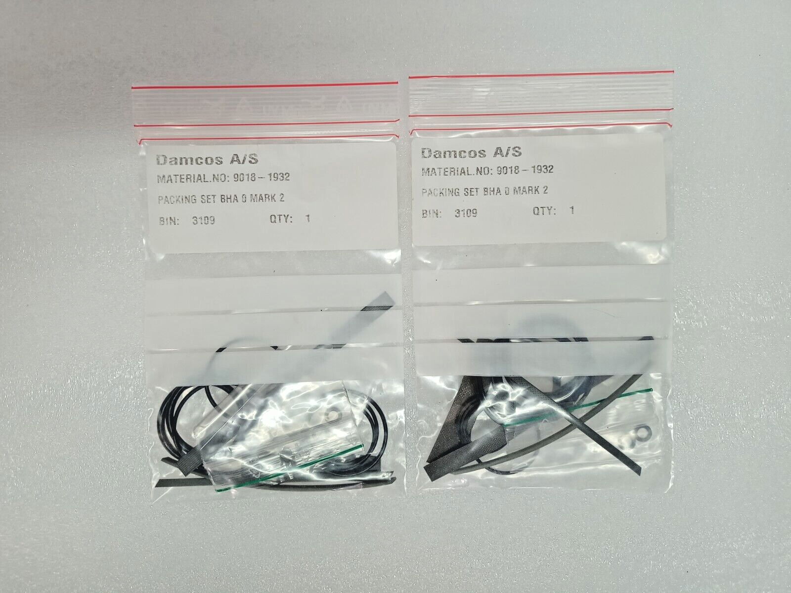Damcos BHA0-MARK2 Actuator Packing set/Seal kit P/N: 9018-1932
