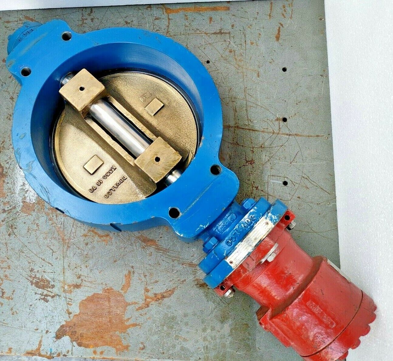 Danfoss BRC 022 A1 Actuator with Duvalco NSJ-150 Butterfly valve - NEW Surplus