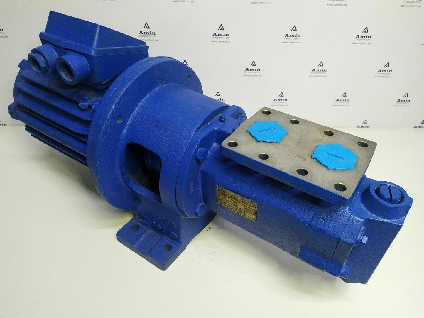 Hydroster Pump ACE 038 2N1C2 Triple screw oil pump with Electric motor