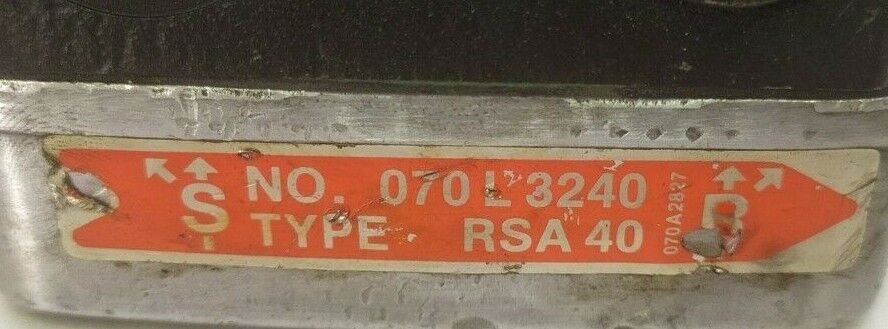 Danfoss Oil Pump RSA 40 for commercial oil burners - New