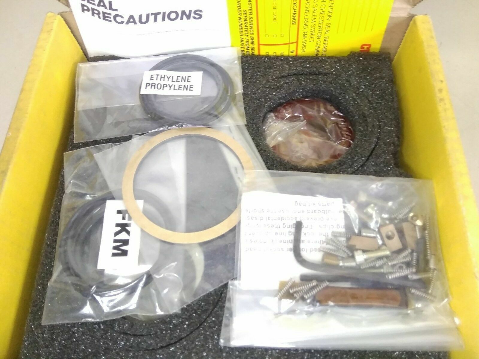 Chesterton 123-1-13 SPK CB/CR Spare Seal Kit - NEW