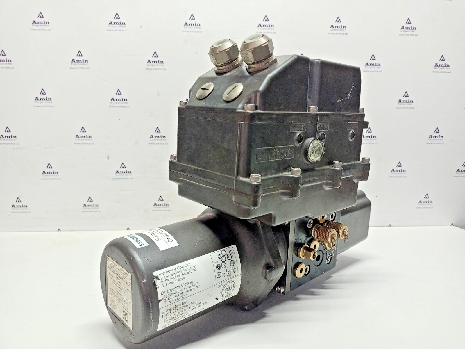 Damcos LPU plus-DD1-0.7S-T2-H2-BA-On/Off PAV05 with BRC 500-B1 actuator 160N1099