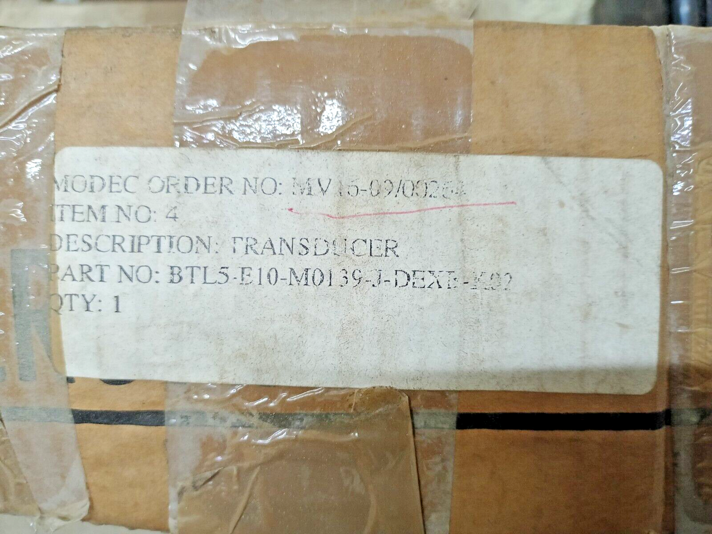 Balluff BTL5-E10-M0139-J-DEXB-K02 ROD LINEAR TRANSDUCER BTL0H39 - NEW Free ship