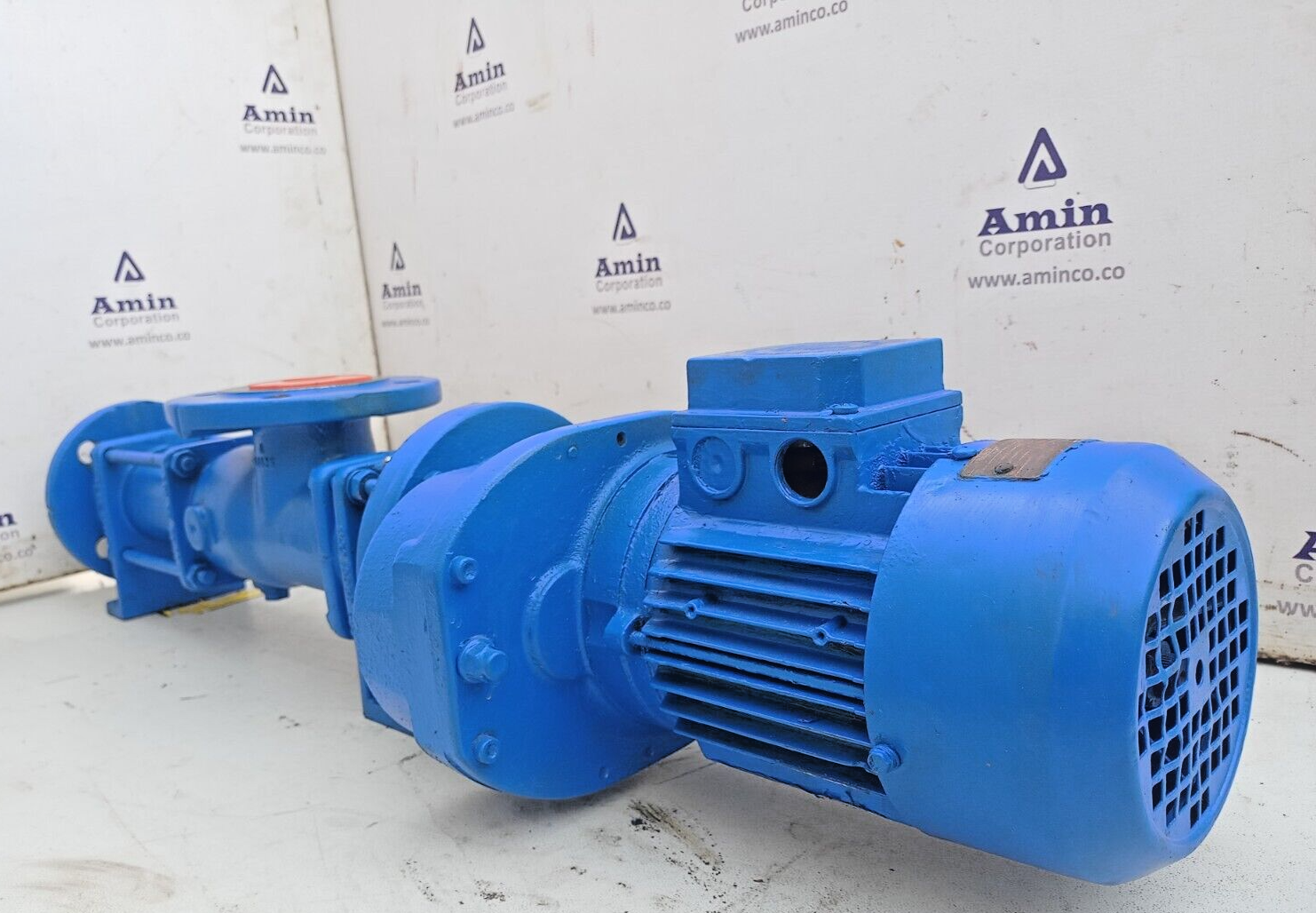 RWO Bremen Type: AEP 4 Single screw pump sludge pump complete