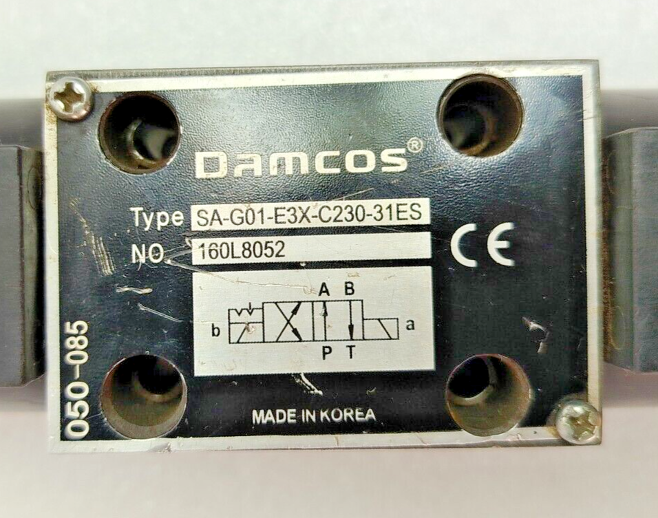 Damcos SA-G01-E3X-C230-31ES Directional control valve 160L8052