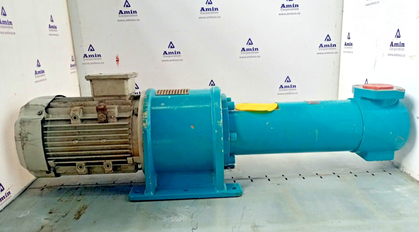 Leistritz L3MF-060/096 Triple screw pump with 4/4.8 kW 50/60 hz motor - NEW 2018