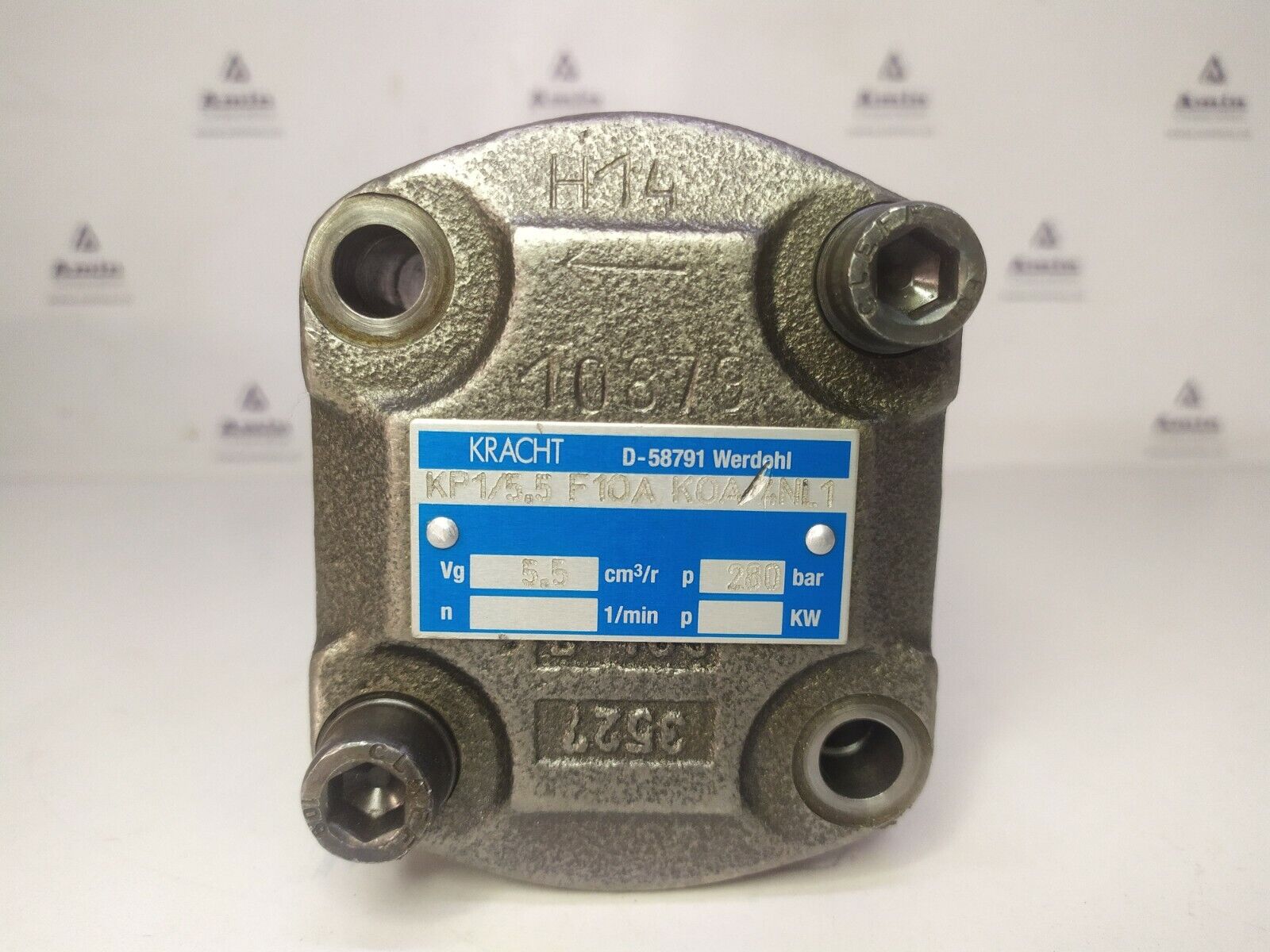 Kracht KP 1/5.5 F10A K0A 4NL1 High pressure gear pump
