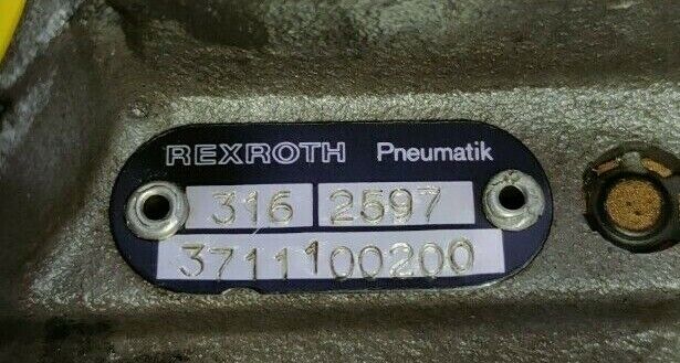 Rexroth 3711100200 Pneumatic 3/2 way Directional control valve