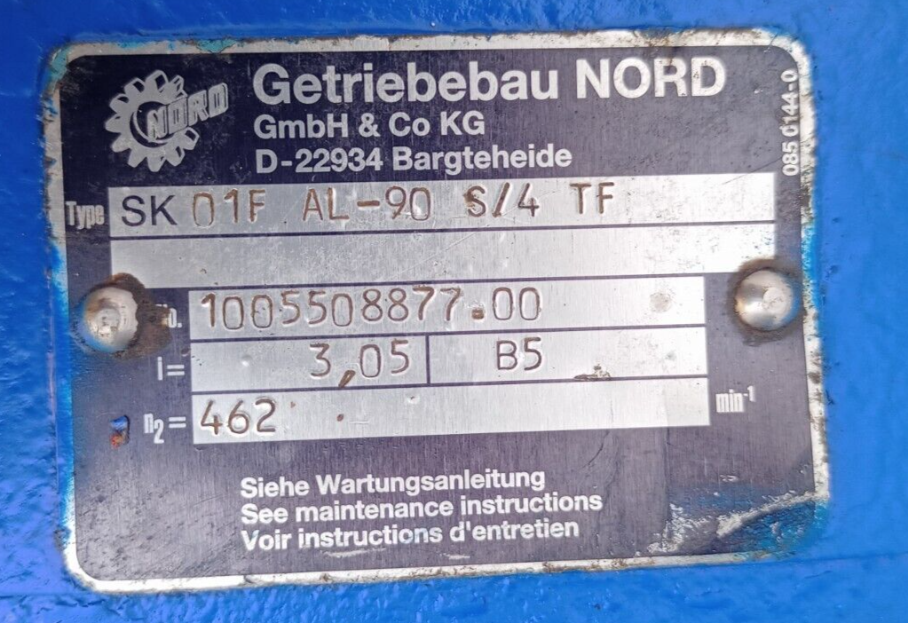 Allweiler AG Tecflow 101 Progressive cavity single screw pump - tested