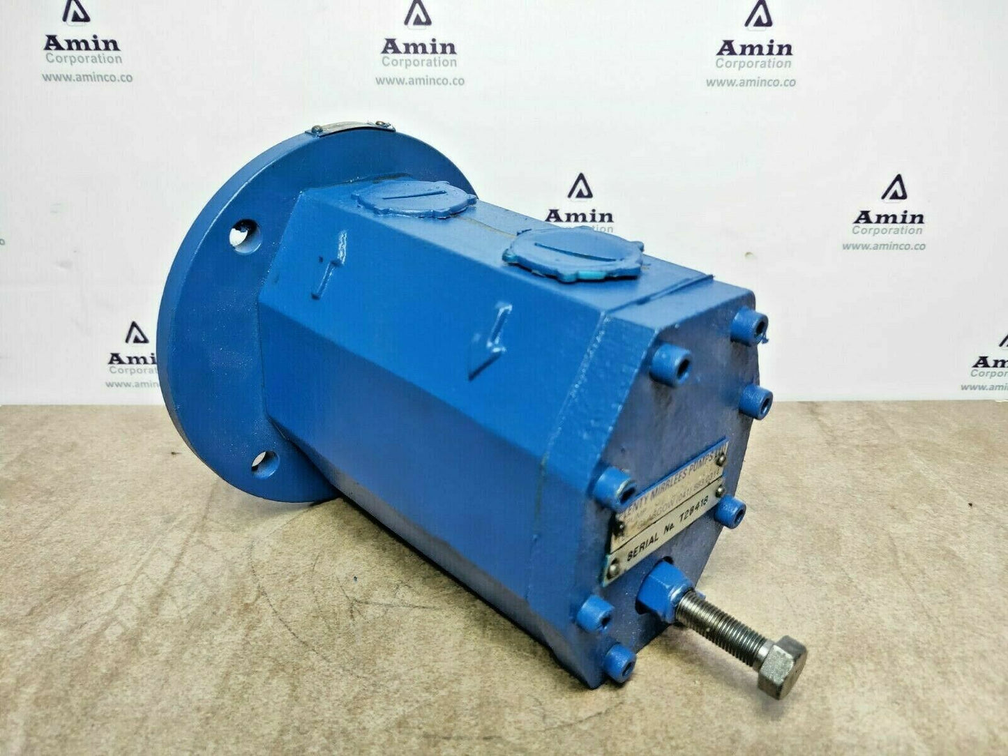 Plenty Mirrlees pump Triro T-range 91/253/501 Triple screw pump