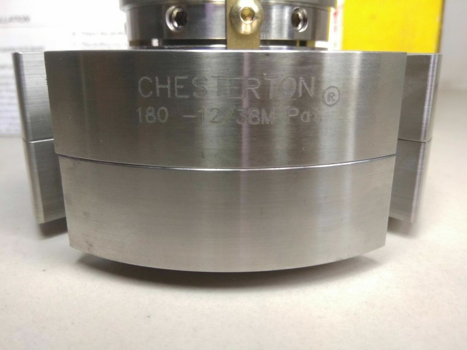 CHESTERTON 180WB HIGH RELIABILITY CARTRIDGE SINGLE SEAL SIZE-38 - NEW
