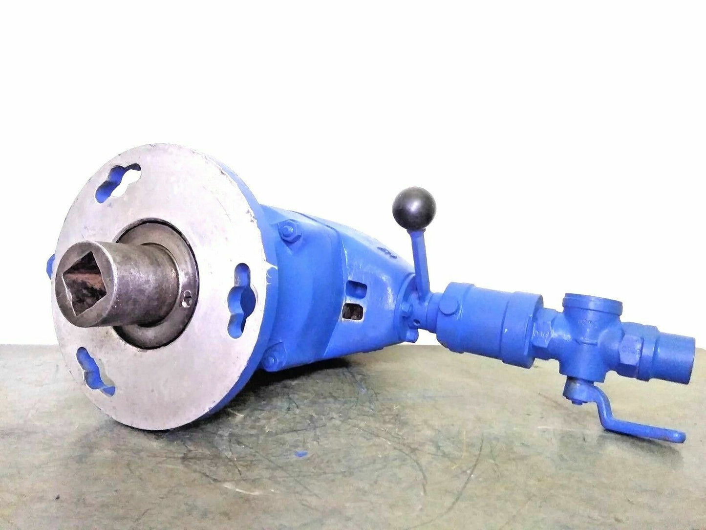 DEPRAG FM 52 LUSP Power line Air motor with hand lever valve