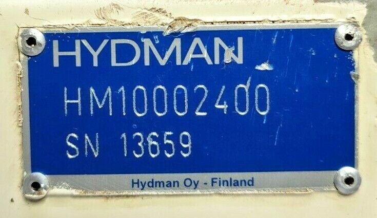 Hydman HM10002400 Hydraulic Control Valve block