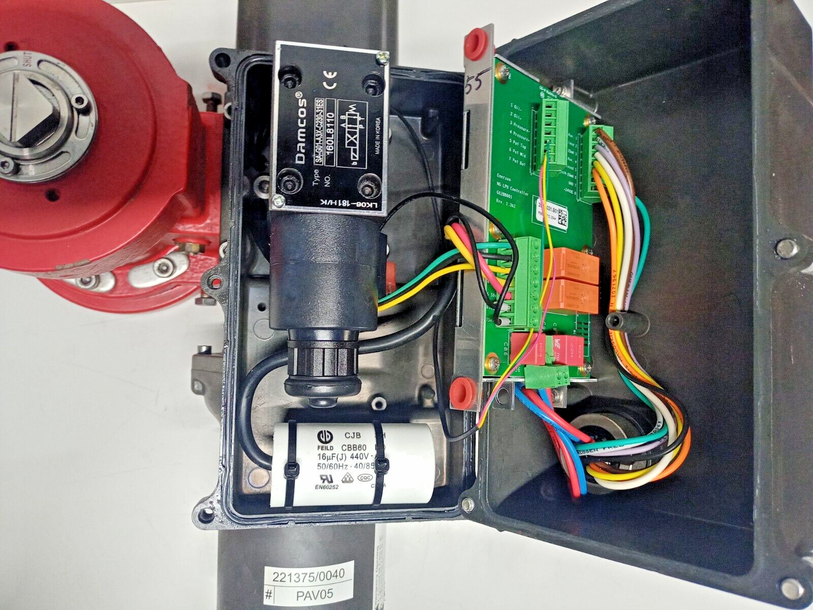 Damcos LPU plus-DD1-0.7S-T2-H2-BA-On/Off PAV05 with BRC 500-B1 actuator 160N1099