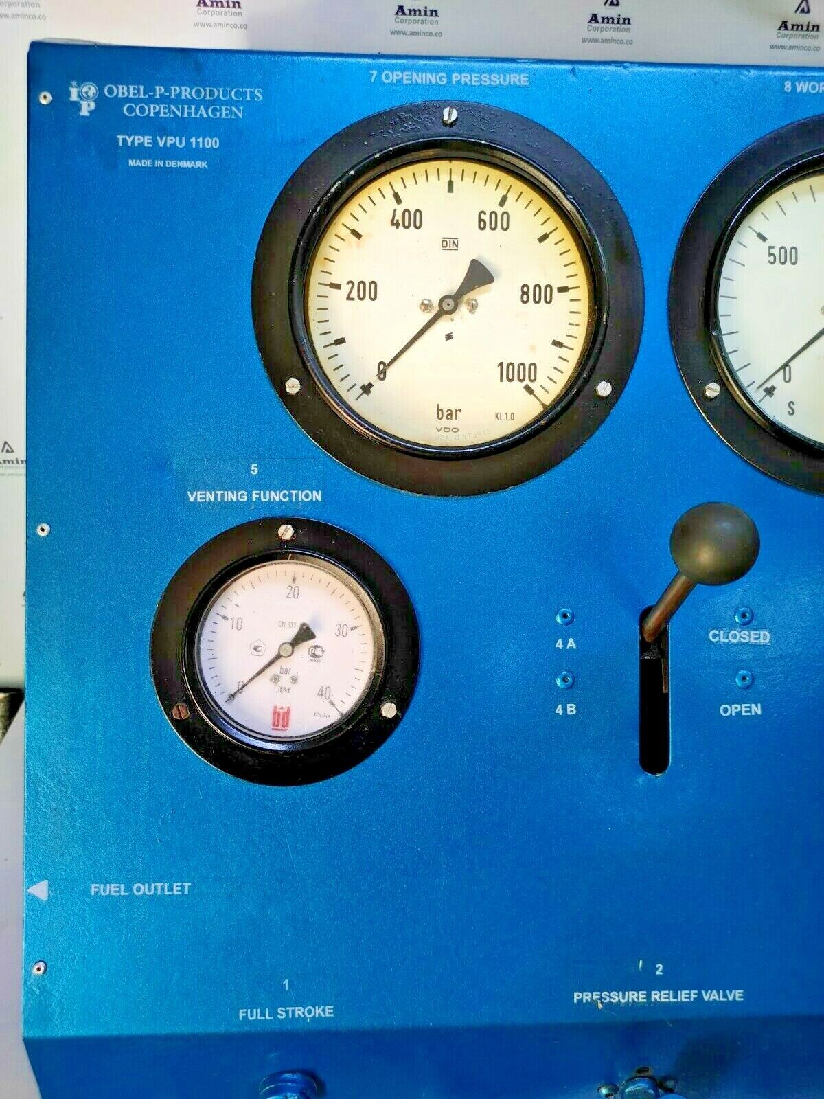 IOP Marine Obel VPU1100 Fuel Injector test unit