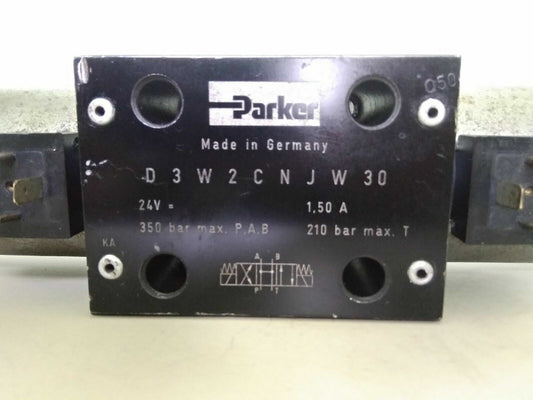 Parker Model: D3W2CNJW30 Hydraulic Control Valve 350 bar max. - NEW