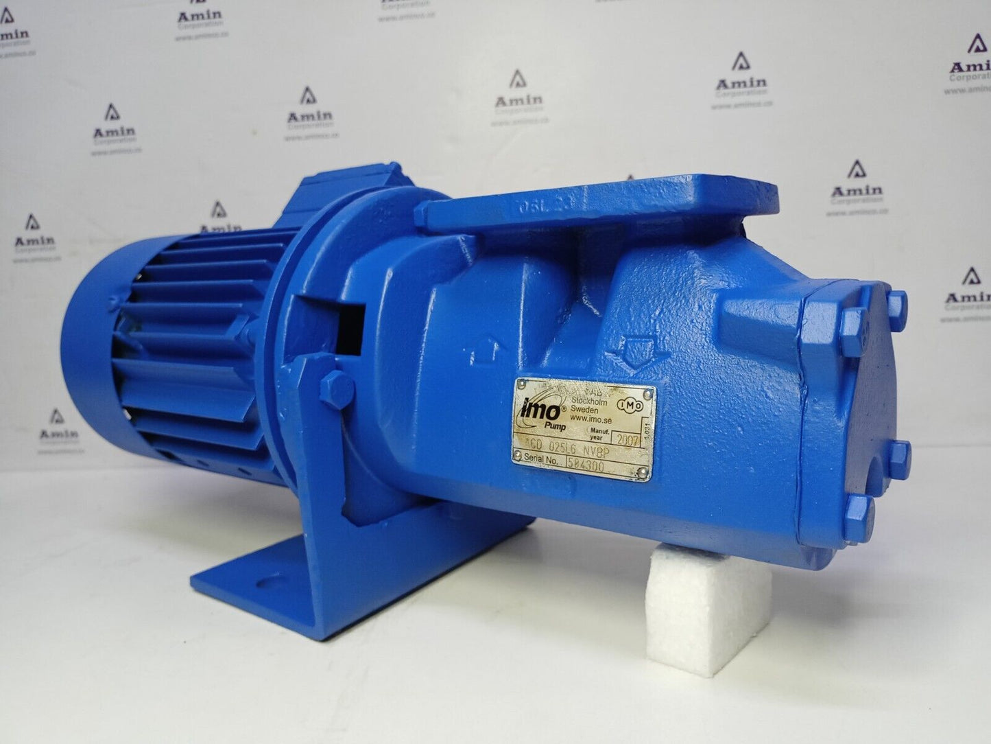 IMO ACD 025L6 NVBP Triple screw pump 0.55kW electric Motor - Refurbished Tested