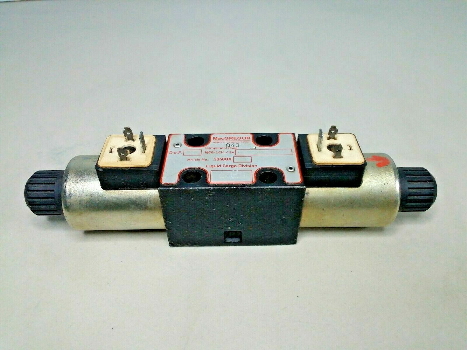Macgregor MCG-LCH/SV 4/3-2-24V=-E01-M01 Directional control Valve