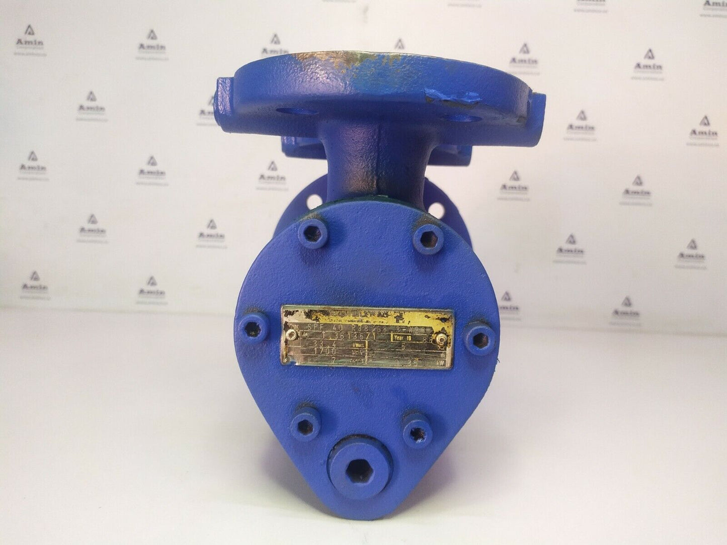 Allweiler SPF40 R38 G8.3-W20 Triple screw pump - TESTED PUMP