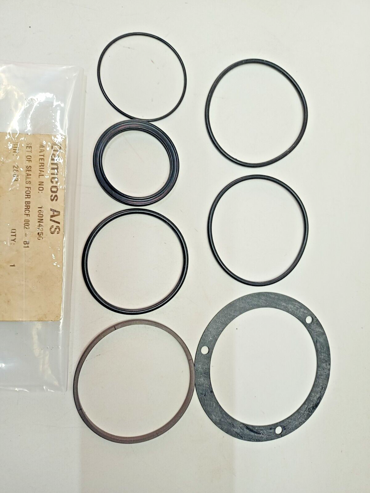 Damcos Seal kit for BRCF 002-B1 P/N: 160N4256 - NEW Free fast shipping