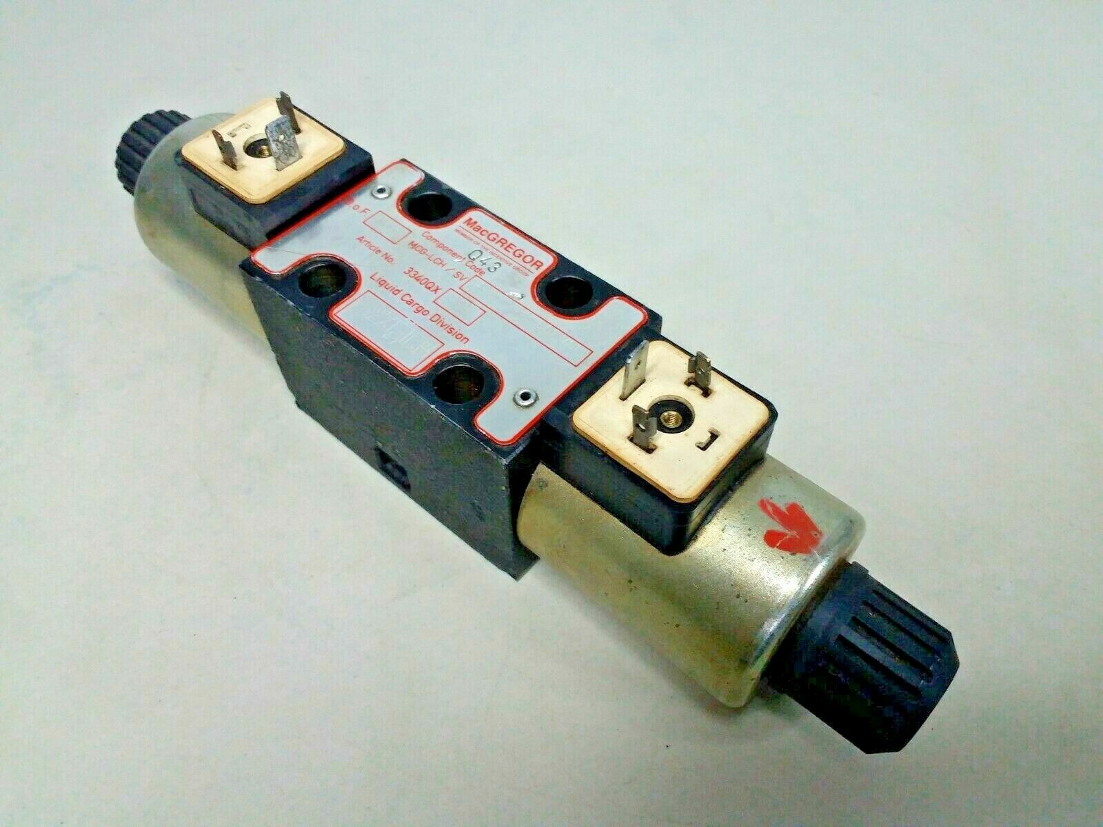 Macgregor MCG-LCH/SV 4/3-2-24V=-E01-M01 Directional control Valve