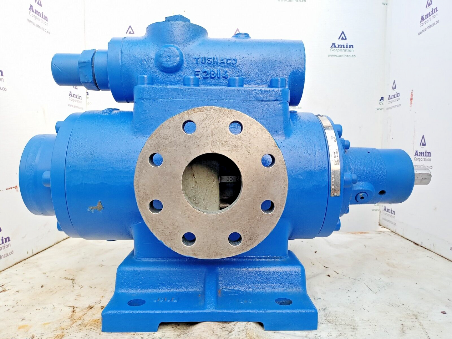 Colfax Tushaco pump T3ST 60/46 Triple screw oil pump - Refurbished