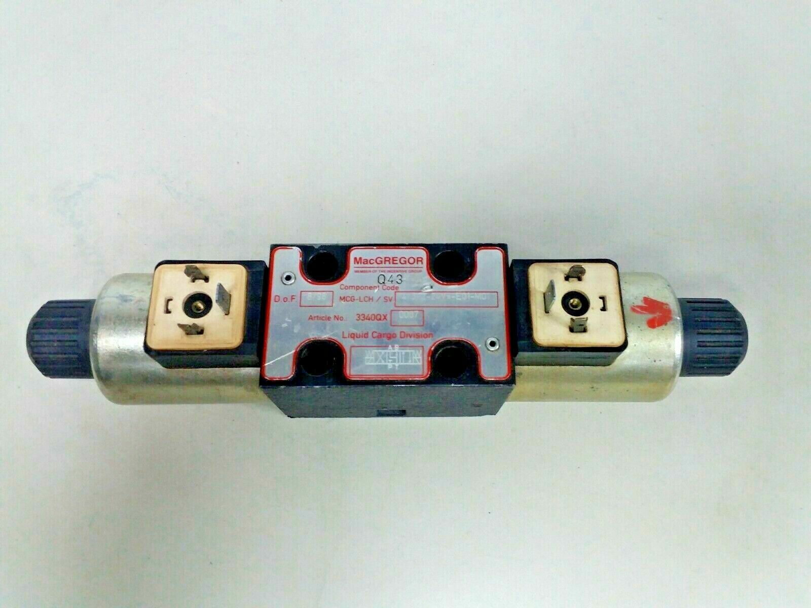 Macgregor MCG-LCH/SV 4/3-2-24V=-E01-M01 Directional control Valve