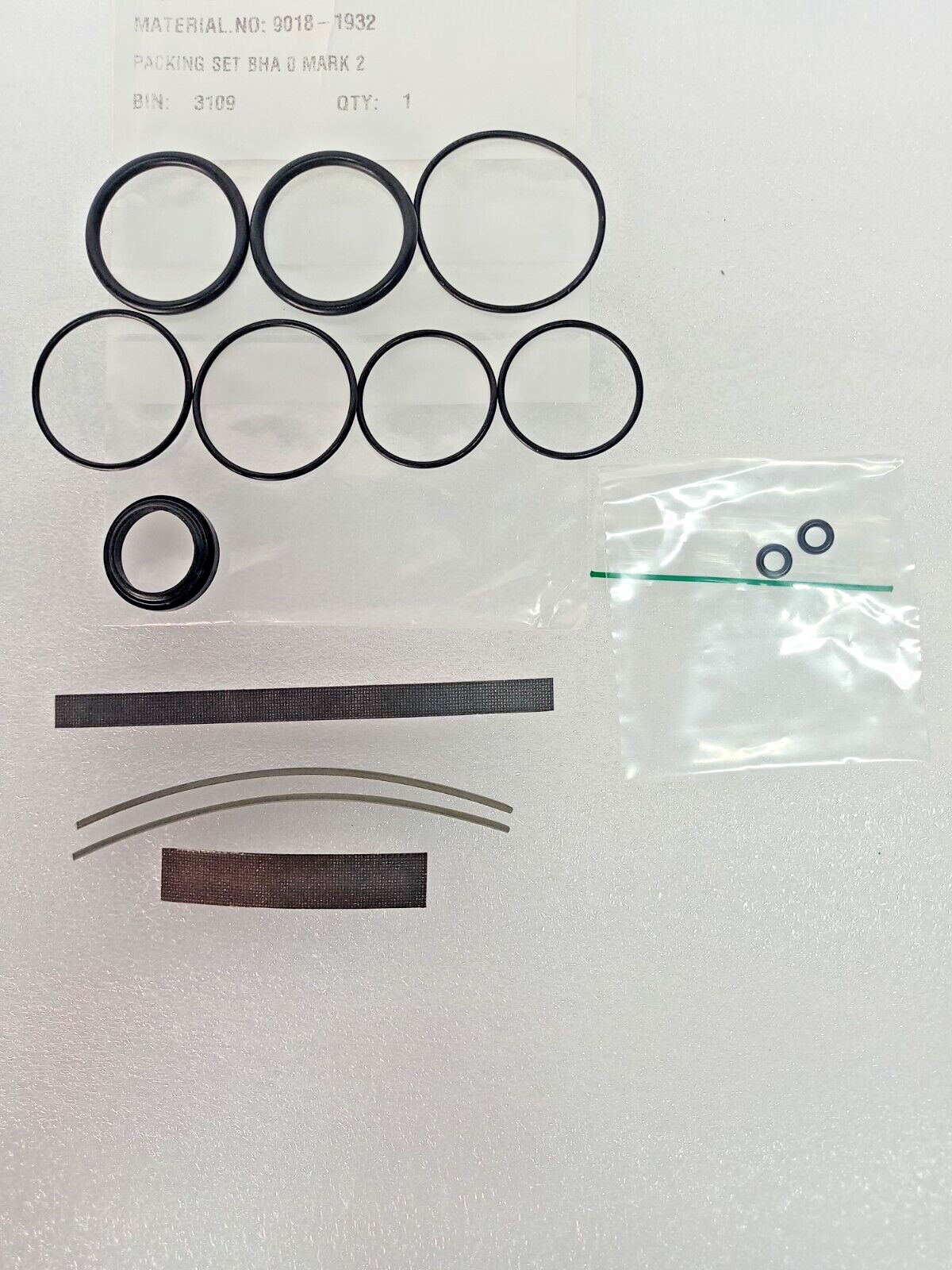 Damcos BHA0-MARK2 Actuator Packing set/Seal kit P/N: 9018-1932
