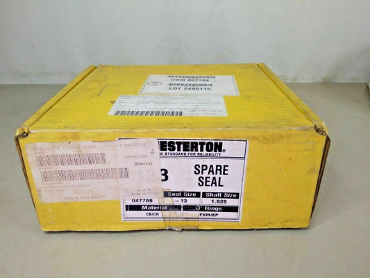Chesterton 123-1-13 SPK CB/CR Spare Seal Kit - NEW