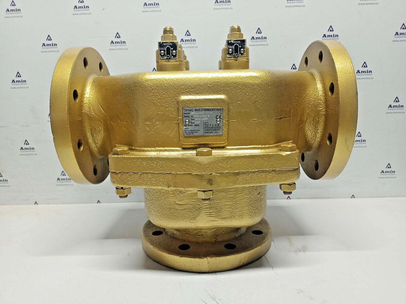 Amot Controls 4BRCC10007-00-AA Model B Thermostatic valve size: 100mm - NEW