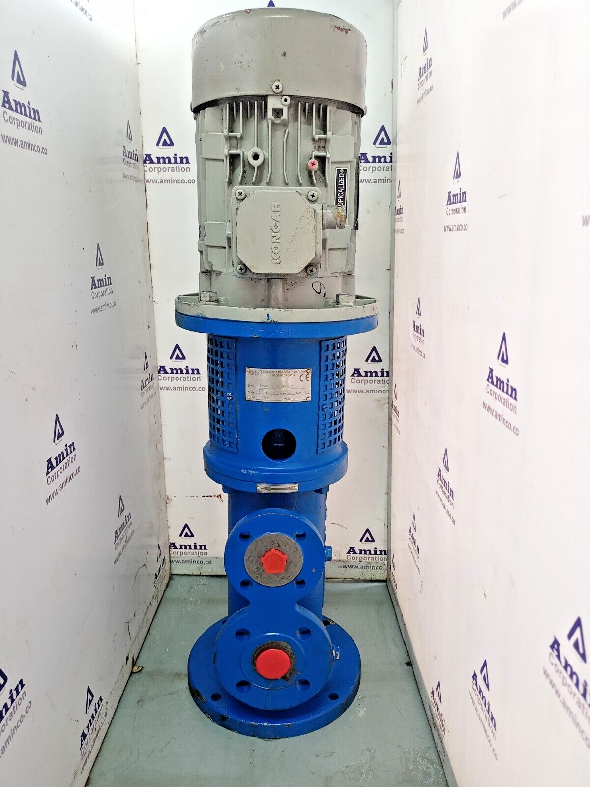 mpd Tvornica PASVK-32-4NM/100L-2 Screw pump with 3/3.4kw 50/60hz motor complete