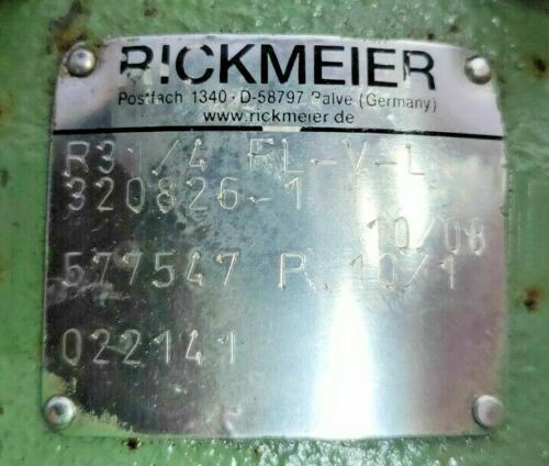Rickmeier R31/4 FL-V-L Hydraulic gear pump - NEW