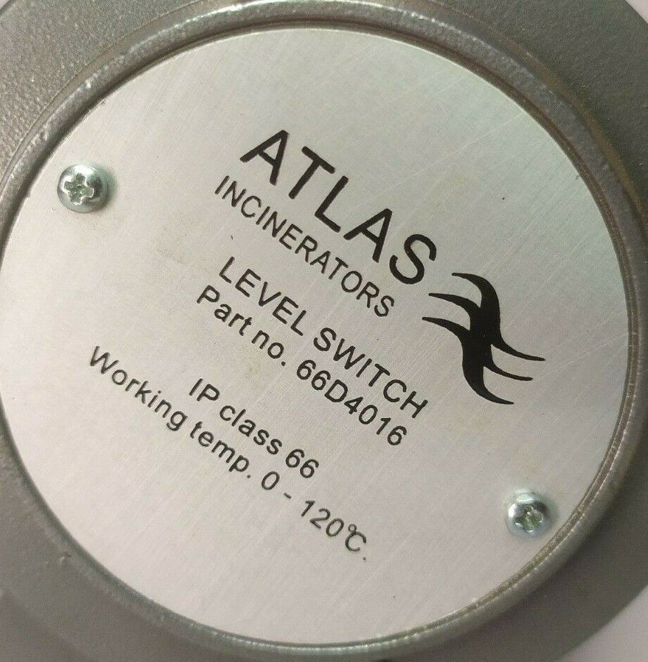 Atlas Incinerators 66D4016 Float Level Switch - NEW