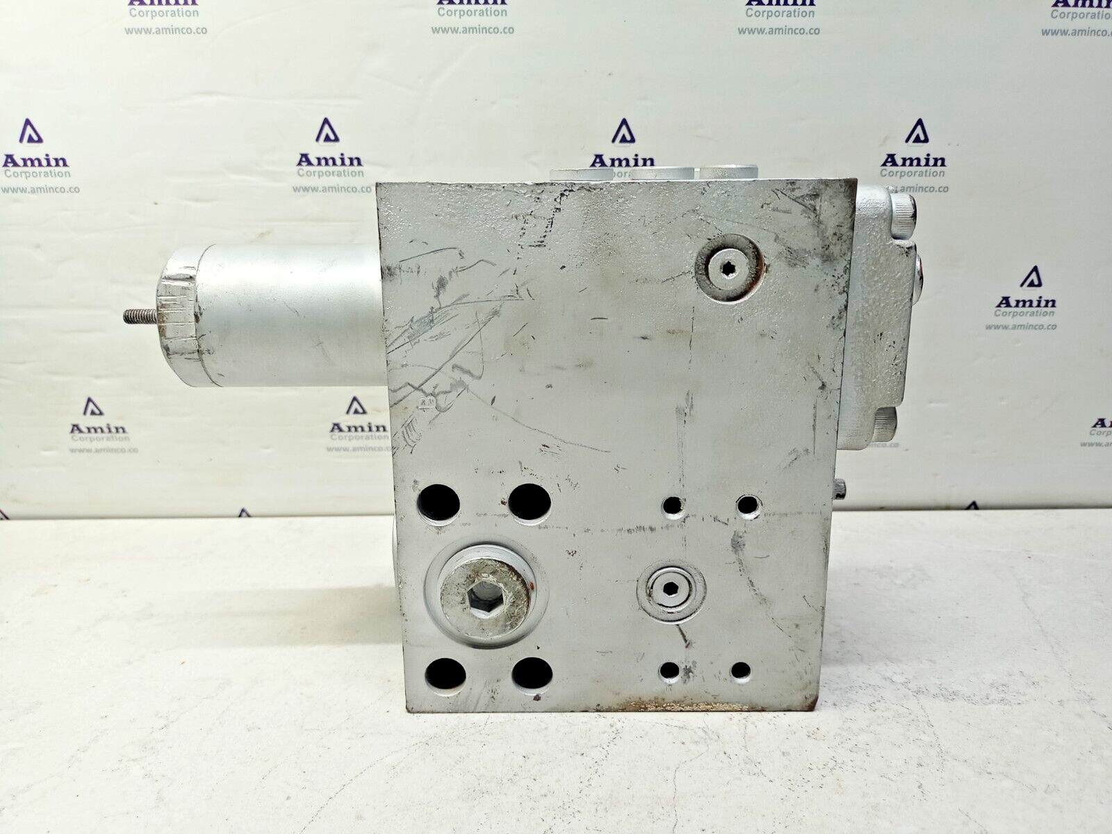 Rexroth DBDS10K18/400 S0 159 08W11 Hydraulic pressure relief valve with block