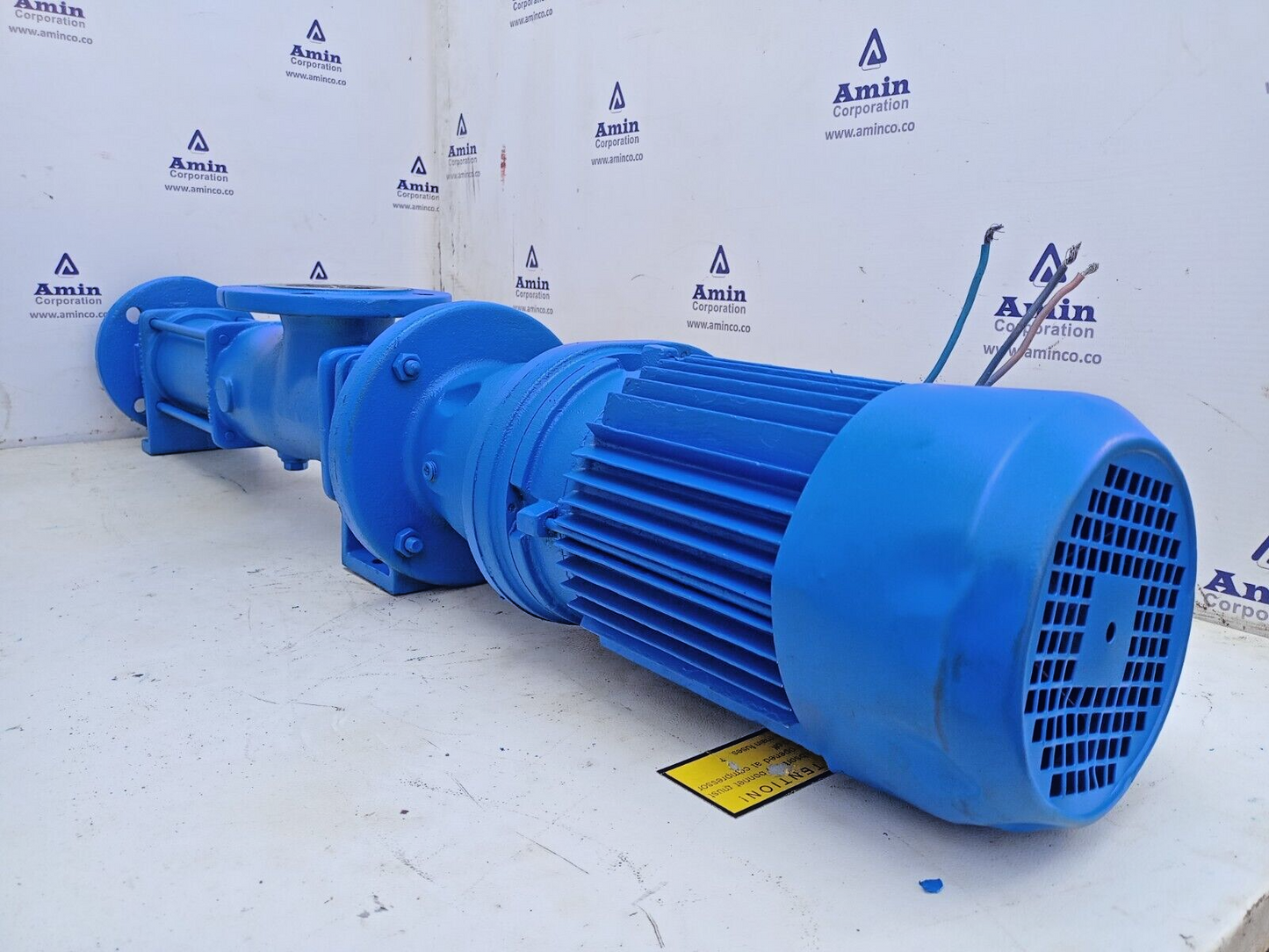 RWO Bremen Type: AEP 6 Single screw pump sludge pump complete