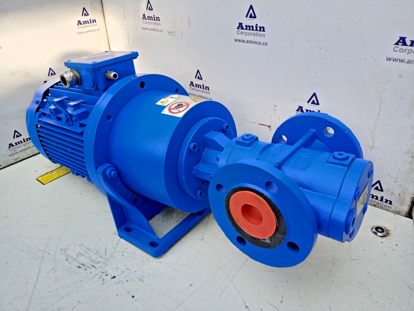 Kral KF-74.DAA Magnetic coupling Triple screw pump with motor Mfg.2022