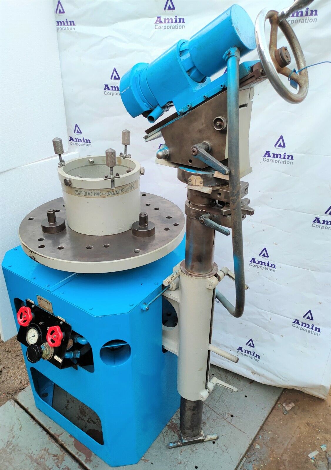 Chris-Marine AB LBD TB-V Valve Spindle and seat grinding Machine