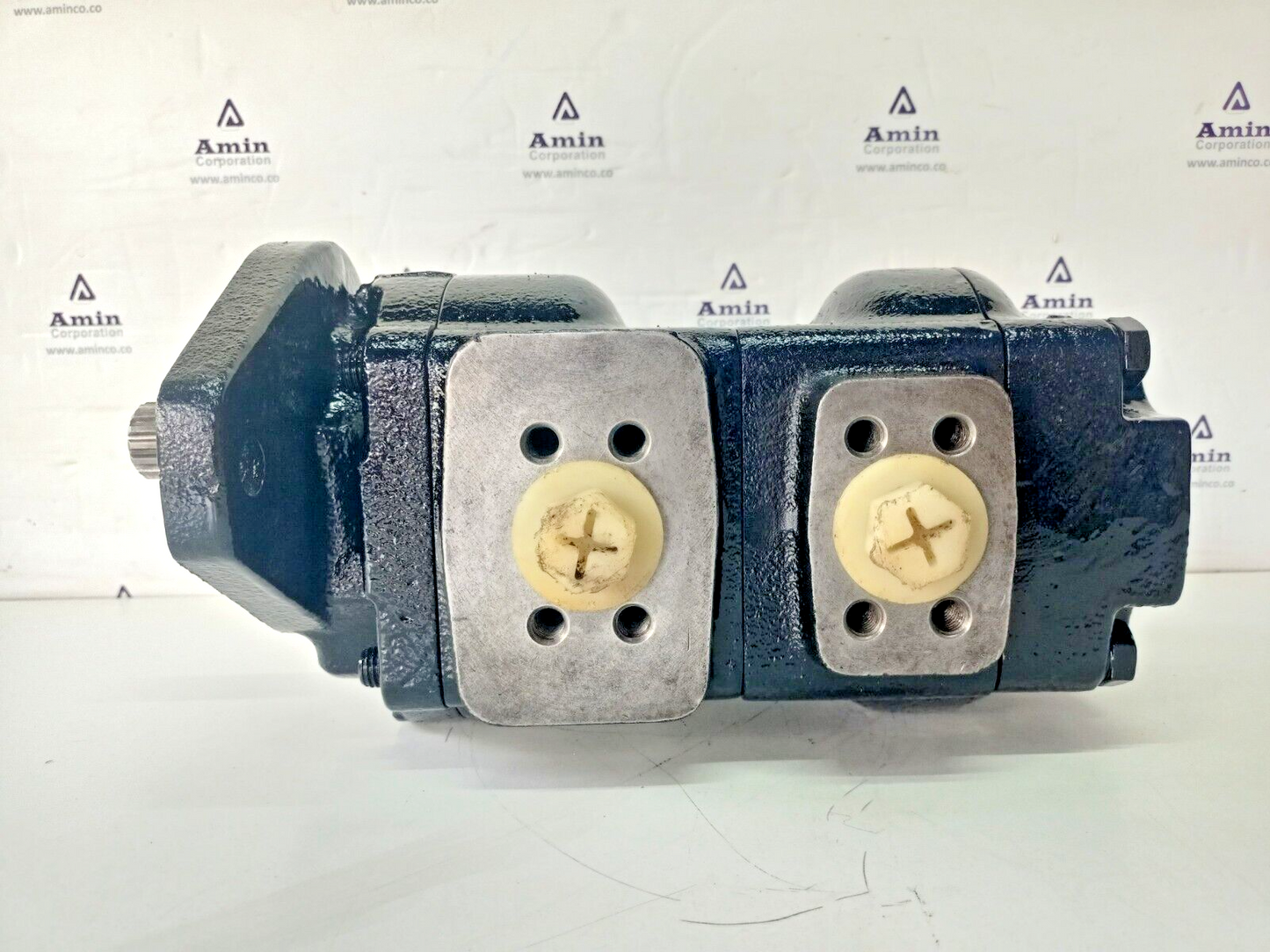 Parker Double Hydraulic gear pump Spline shaft