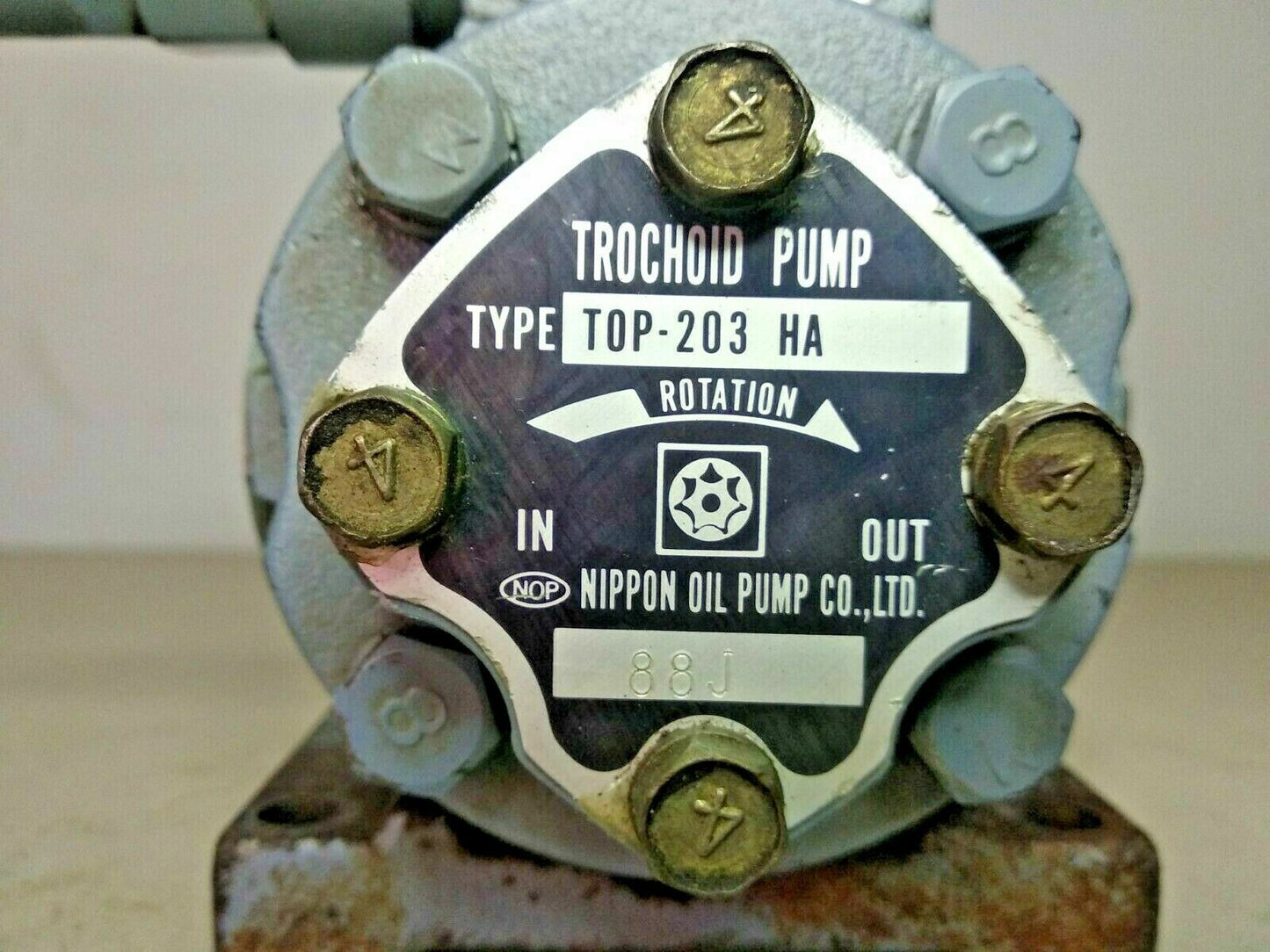 Nippon Oil Pump TOP-203HA Trochoid Pump
