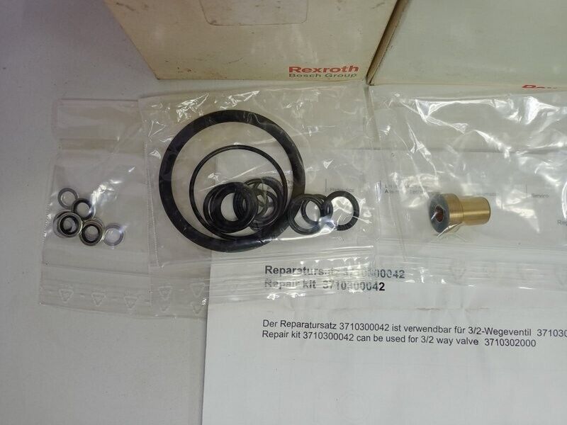 Rexroth 3710300042 Pneumatic Valve Repair kit - NEW