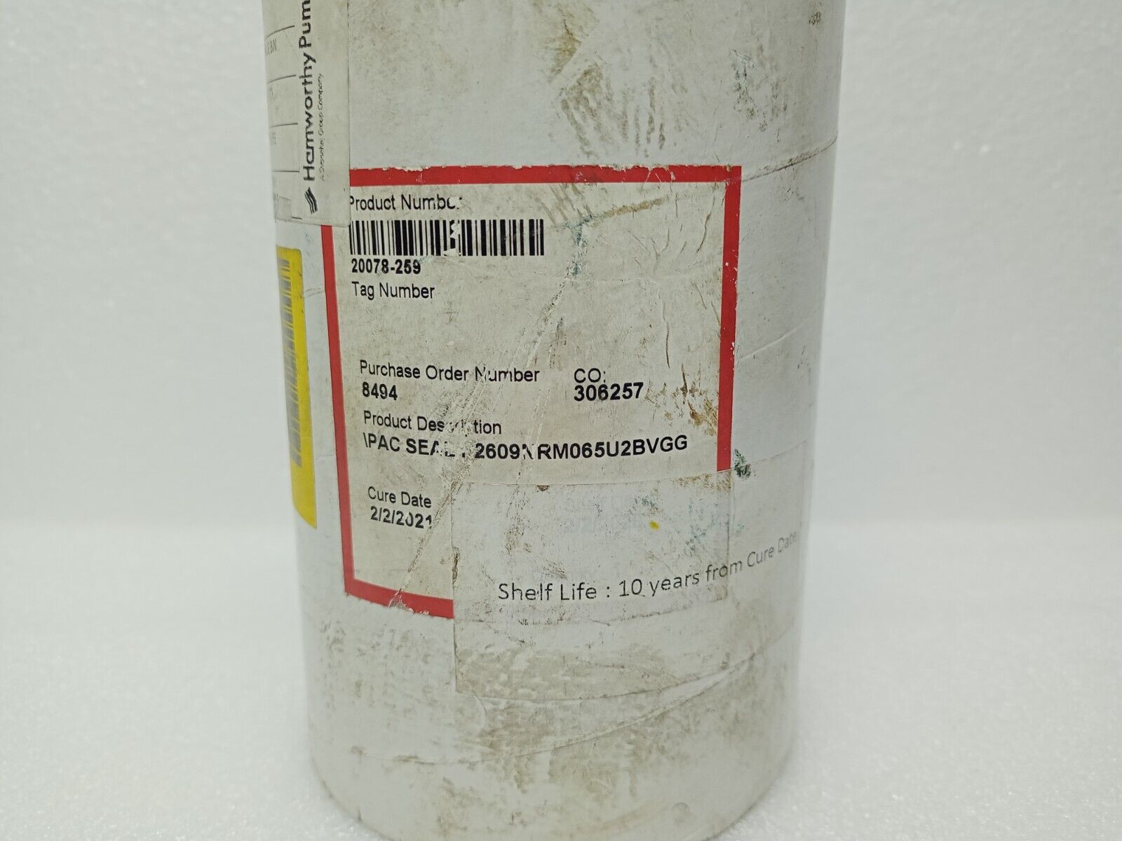 Hamworthy pump Mechanical seal P/N: 2078-259 Seal size: 65mm - NEW