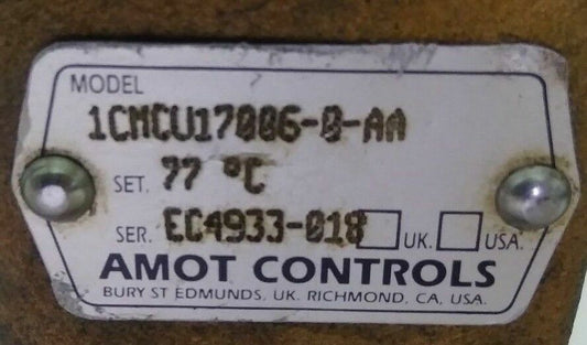 AMOT CONTROLS 1CMCU17006-0-AA - NEW Free fast shipping