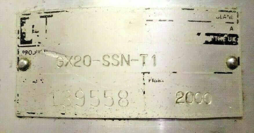 Heypac GX20-SSN-T1 Air driven Hydraulic pump - TESTED PUMP