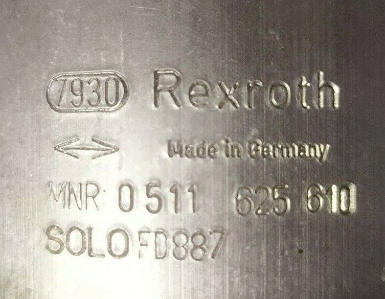 Rexroth 0511625610 Model: AZMF-11-016UAB01ML-S0485 Hydraulic gear Motor