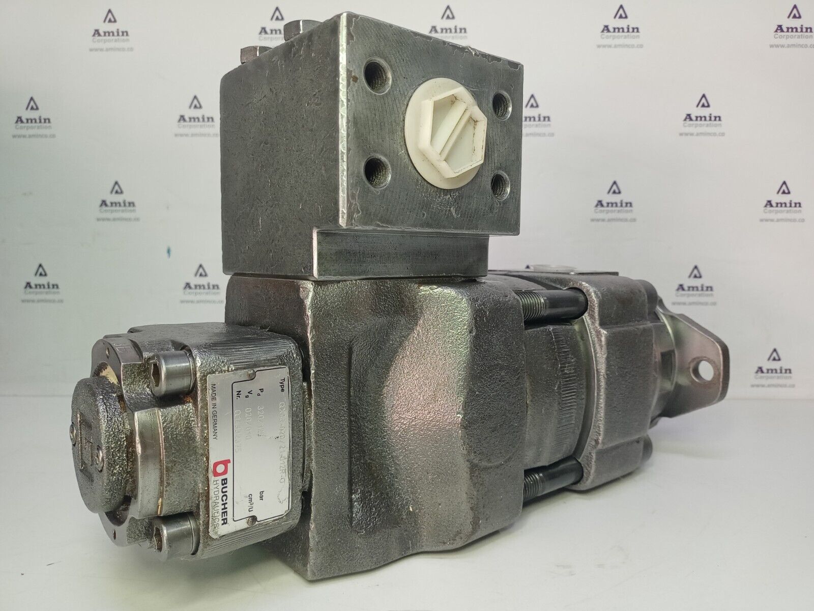 BUCHER QX43-020/21-012R-O Doubled Hydraulic Internal gear pump - TESTED