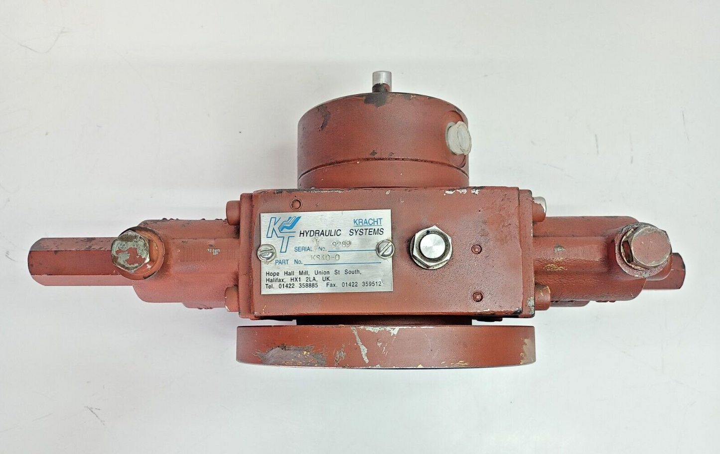 Kracht KS40-0 Hydraulic valve remote control system